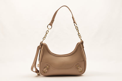 ✨ PLLCD Mini PU Leather Shoulder Bag for Women – Fashion Underarm Baguette Handbag with Adjustable Strap