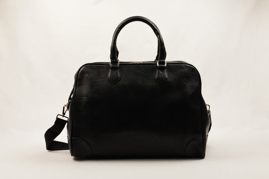✨ PLLCD Large PU Leather Travel Bag for Women & Men – Weekend Duffel Shoulder Bag with Adjustable Strap, Carry-On Handbag