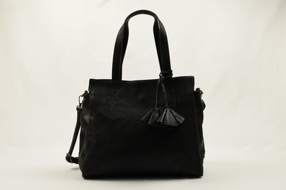 ✨ PLLCD PU Leather Tote Bag for Women – Large Shoulder Handbag with Detachable Strap, Stylish Work & Casual Purse