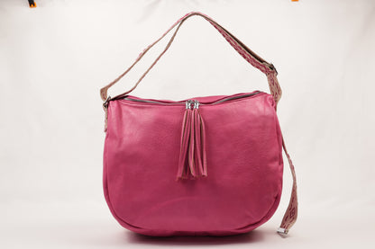 👜 PLLCD PU Leather Shoulder Bag for Women – Large Hobo Crossbody with Tassel Design & Adjustable Strap