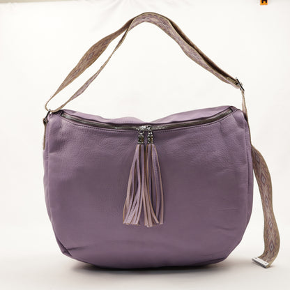 👜 PLLCD PU Leather Shoulder Bag for Women – Large Hobo Crossbody with Tassel Design & Adjustable Strap