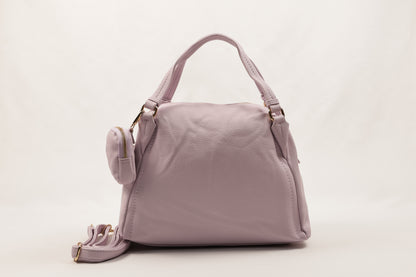 👜 PLLCD PU Leather Shoulder Bag with Detachable Mini Pouch – Large Crossbody Tote for Women with Adjustable Strap