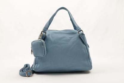 👜 PLLCD PU Leather Shoulder Bag with Detachable Mini Pouch – Large Crossbody Tote for Women with Adjustable Strap