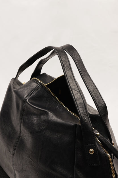 👜 PLLCD Large PU Leather Tote Bag – Women’s Shoulder & Crossbody Handbag, Travel & Work Satchel with Adjustable Strap