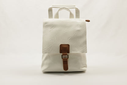 PLLCD Vintage Style PU Leather Backpack - Chic & Practical for Daily Use