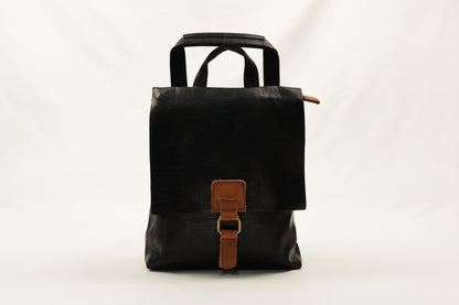 PLLCD Vintage Style PU Leather Backpack - Chic & Practical for Daily Use